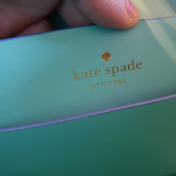 Kate spade blue satchel crossbody - Picture 8 of 10